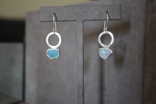 Load image into Gallery viewer, Raw Opal Drop Earrings