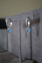 Load image into Gallery viewer, Hoop Earrings With Charm