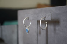 Load image into Gallery viewer, Hoop Earrings With Charm