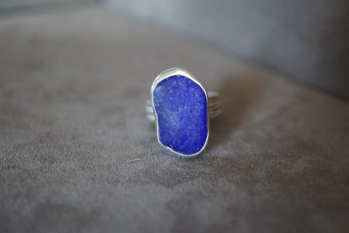 Chunky Seaglass Ring